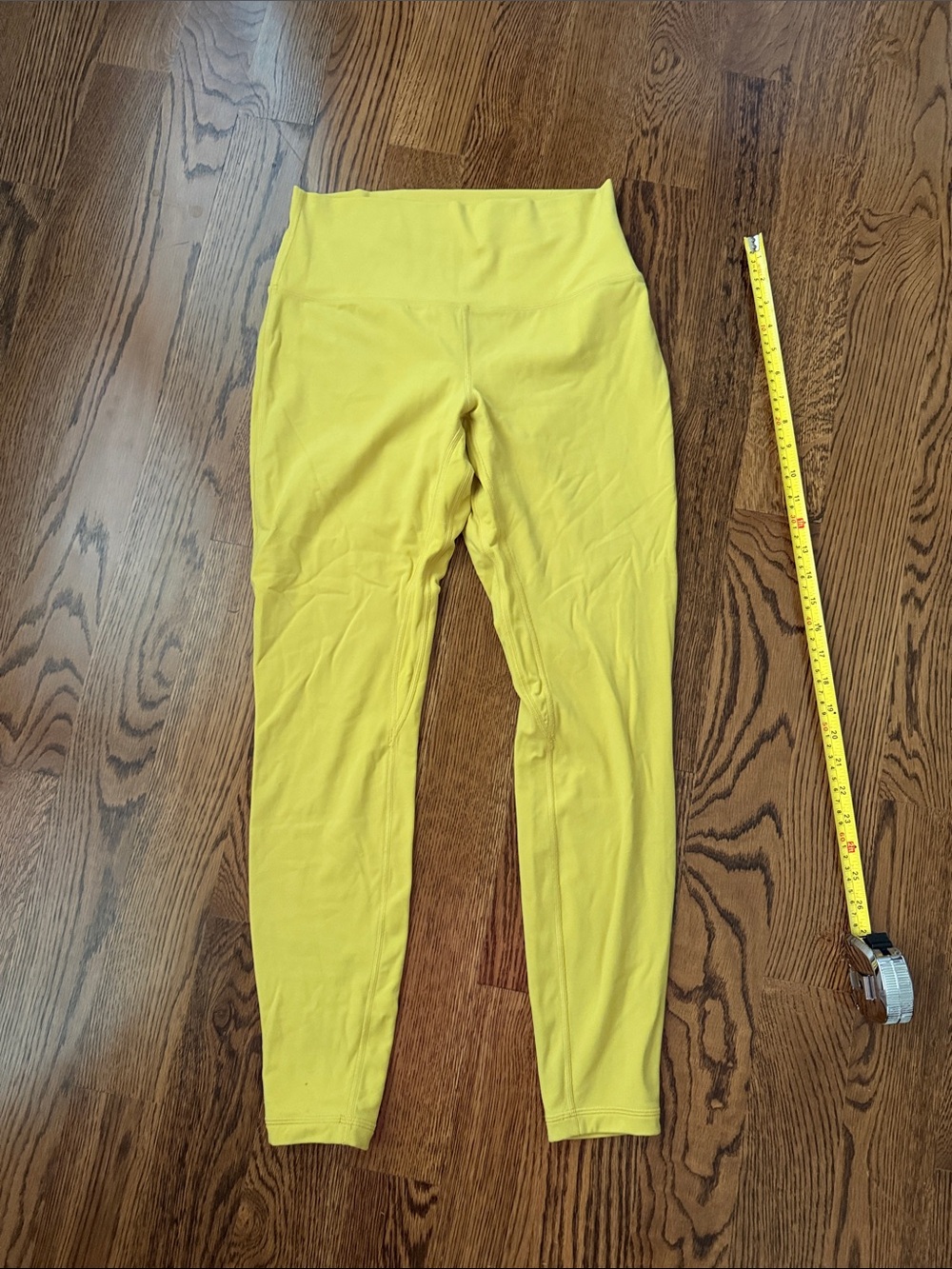 lululemon athletica Bright Yellow High-Rise align leggings 10